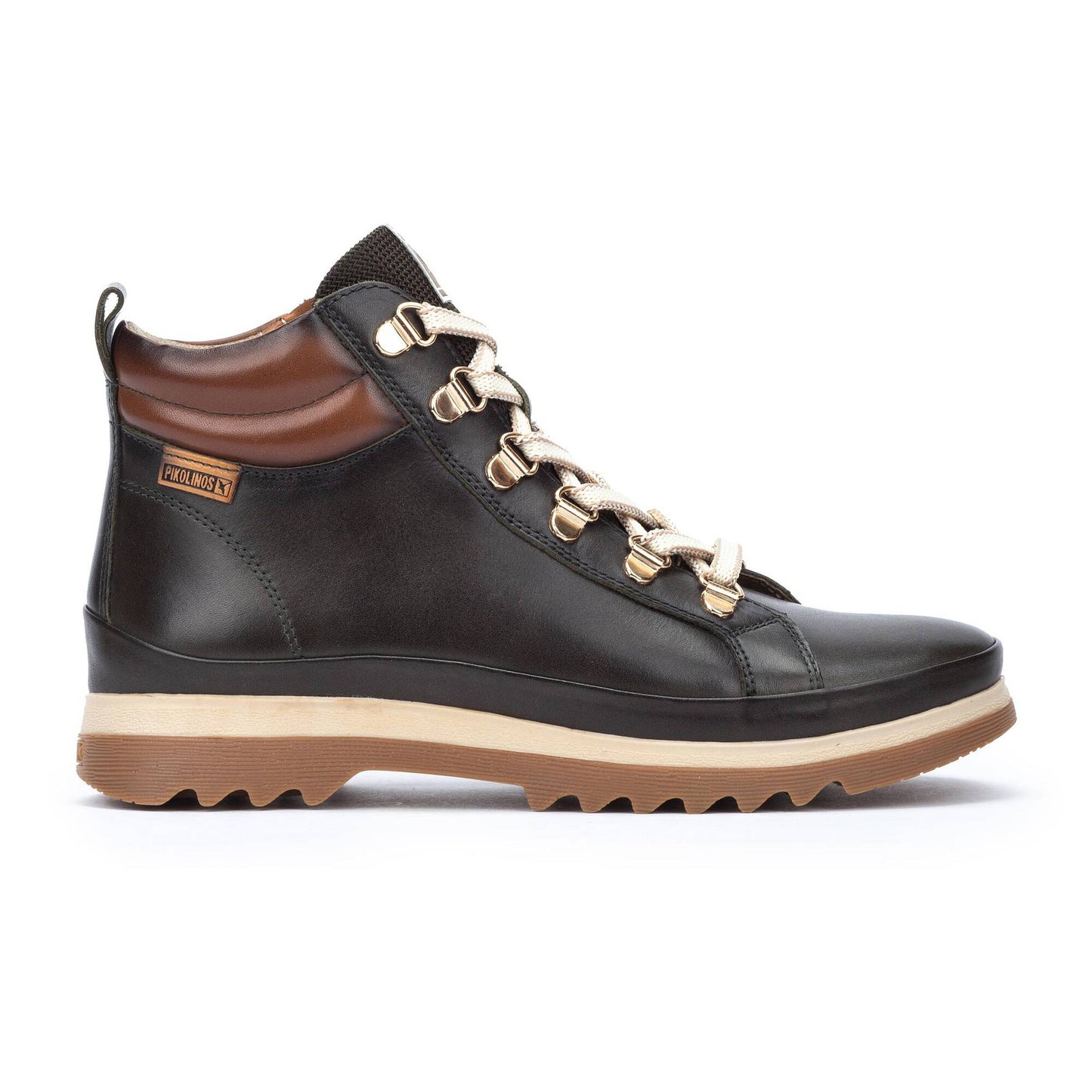 Pikolinos Women's Vigo Lace Up Boots - Forest