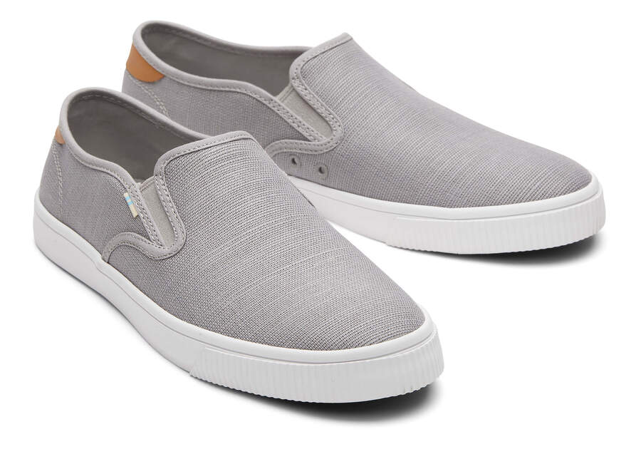 Men's TOMS Baja Slip On - Drizzle Grey