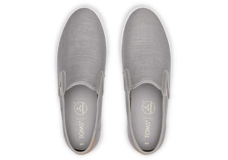 Men's TOMS Baja Slip On - Drizzle Grey