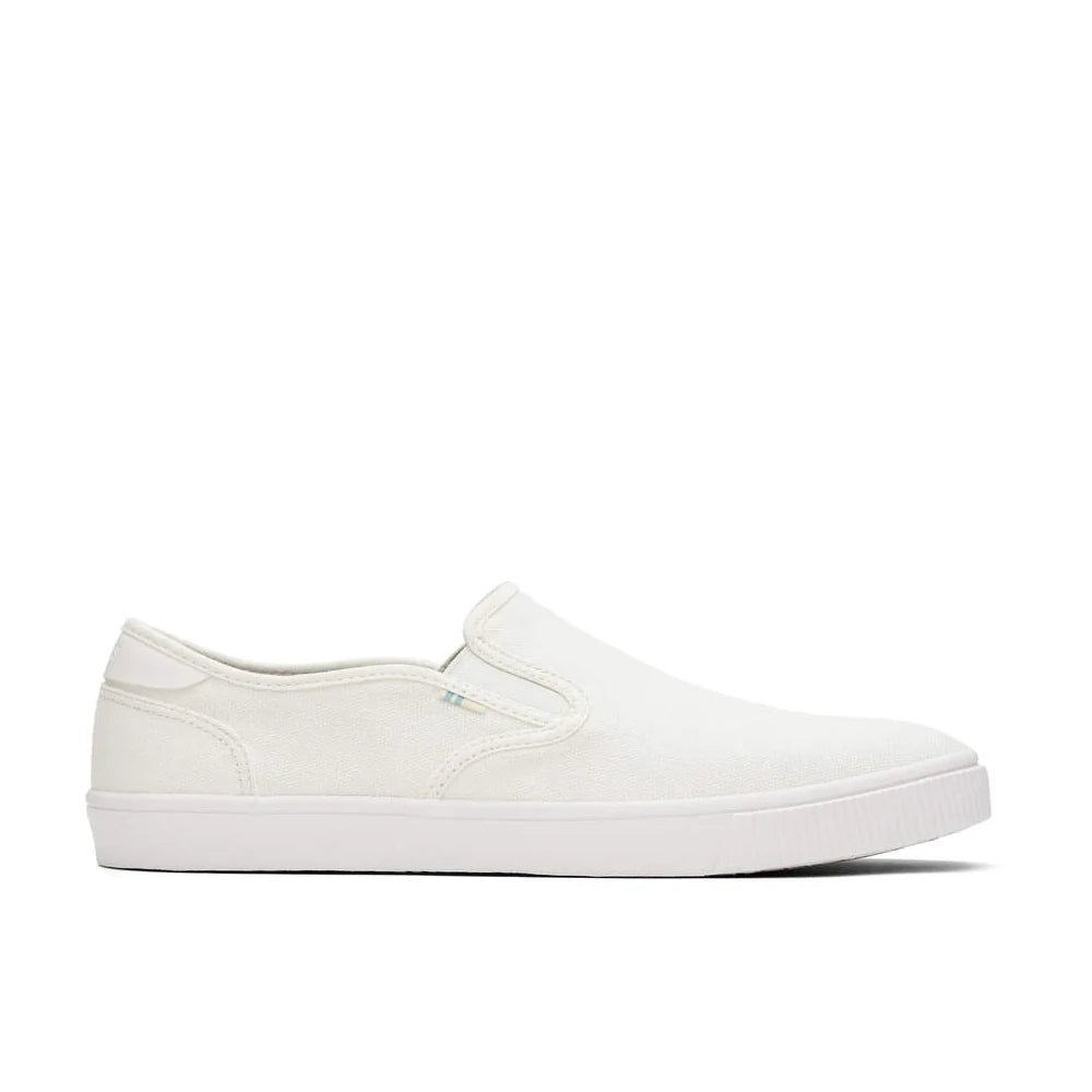 Men's TOMS Baja Slip On - White