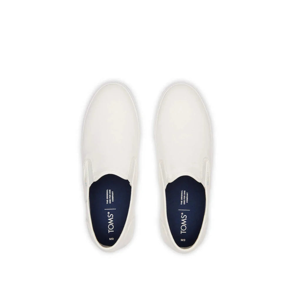 Men's TOMS Baja Slip On - White