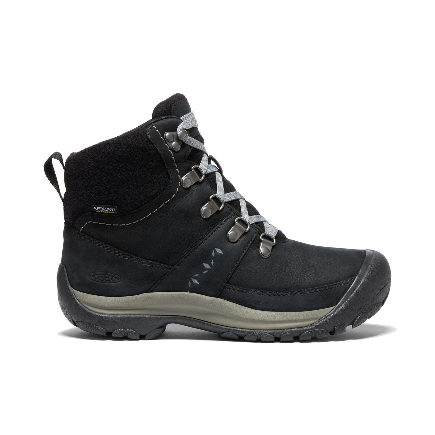 Keen Women's Kaci III Winter Mid Boot - Black/Steel Grey