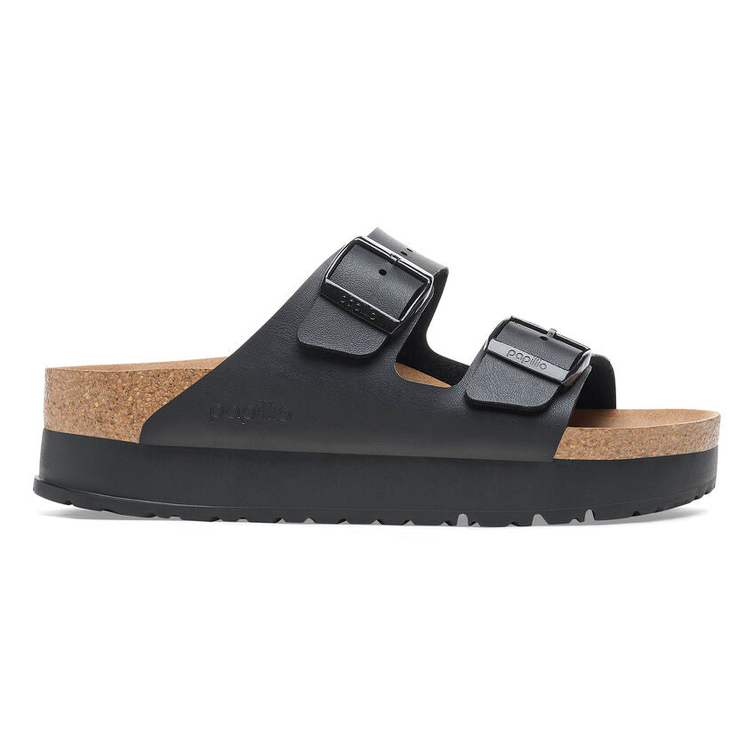 Birkenstock Women's Arizona Flex Platform - Black