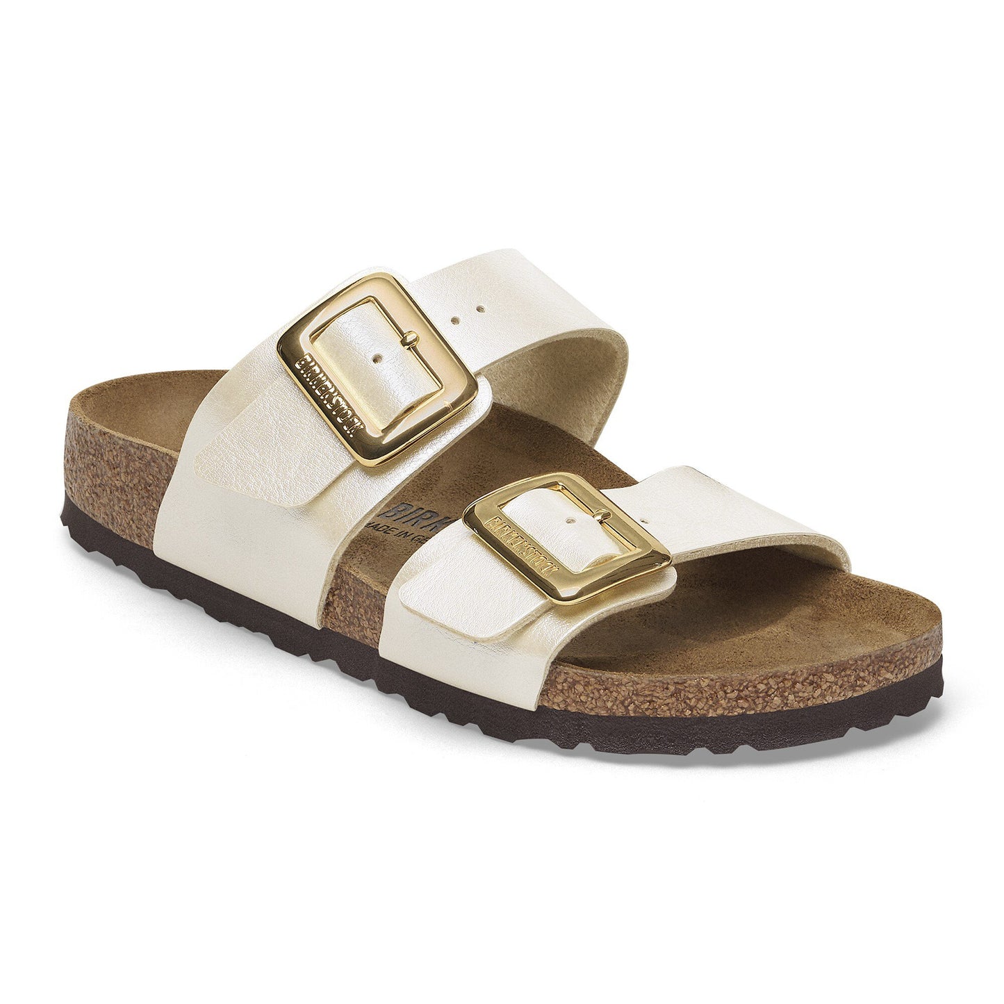 Birkenstock Women's Sydney Birko-Flor Sandal - Graceful Pearl White
