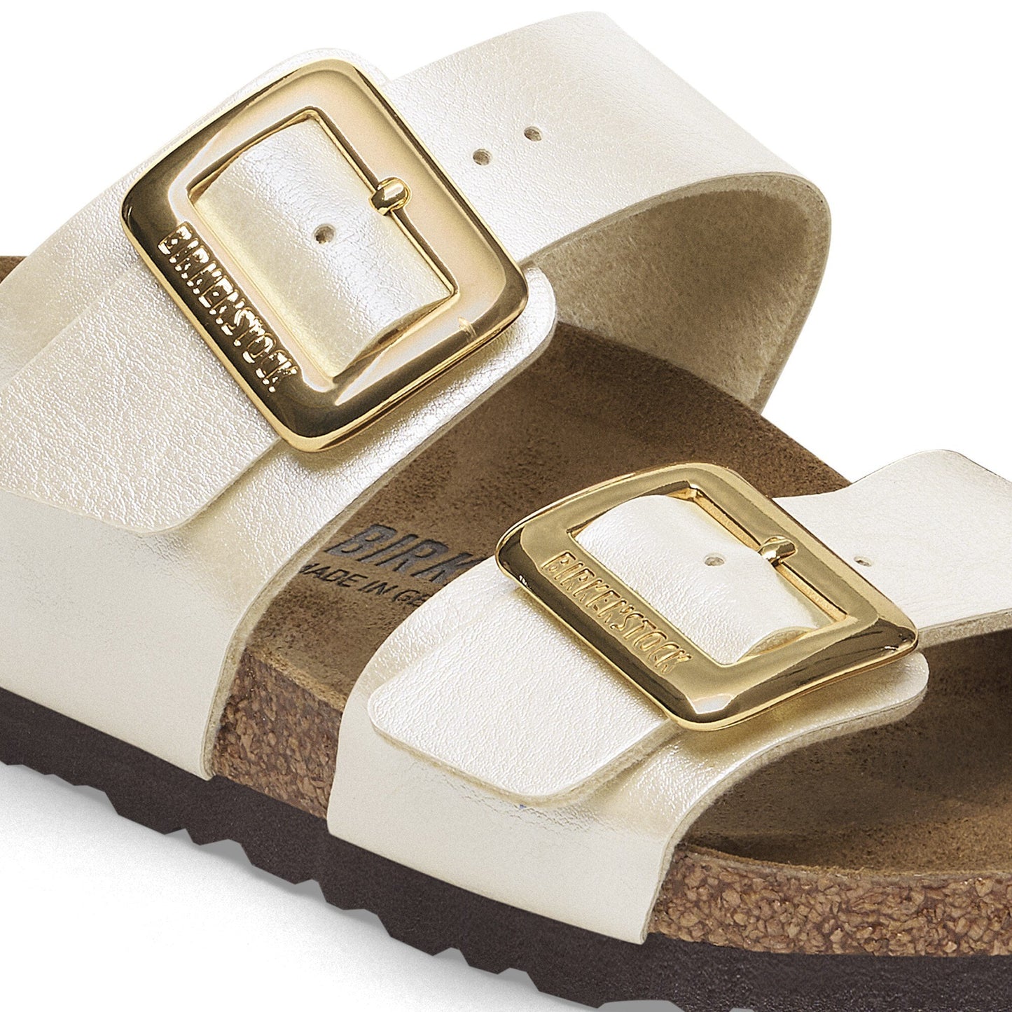 Birkenstock Women's Sydney Birko-Flor Sandal - Graceful Pearl White