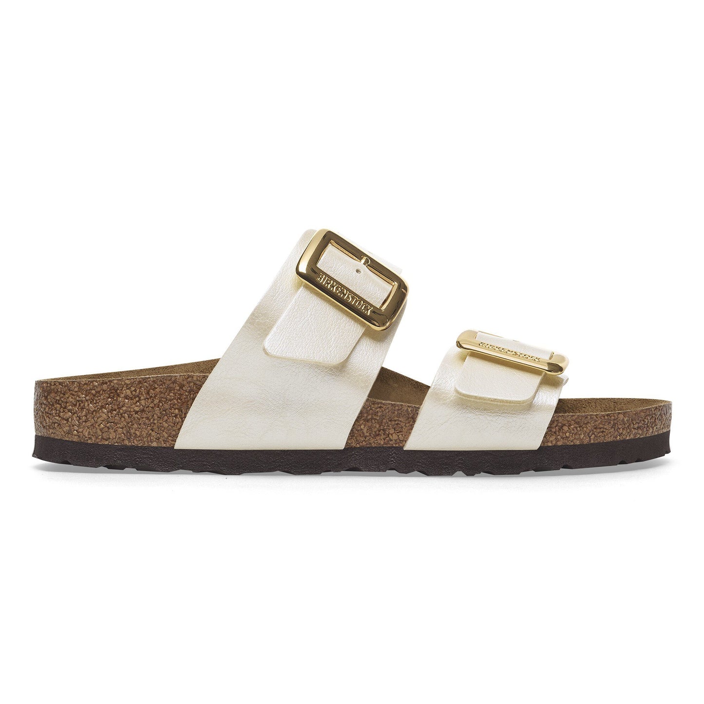 Birkenstock Women's Sydney Birko-Flor Sandal - Graceful Pearl White