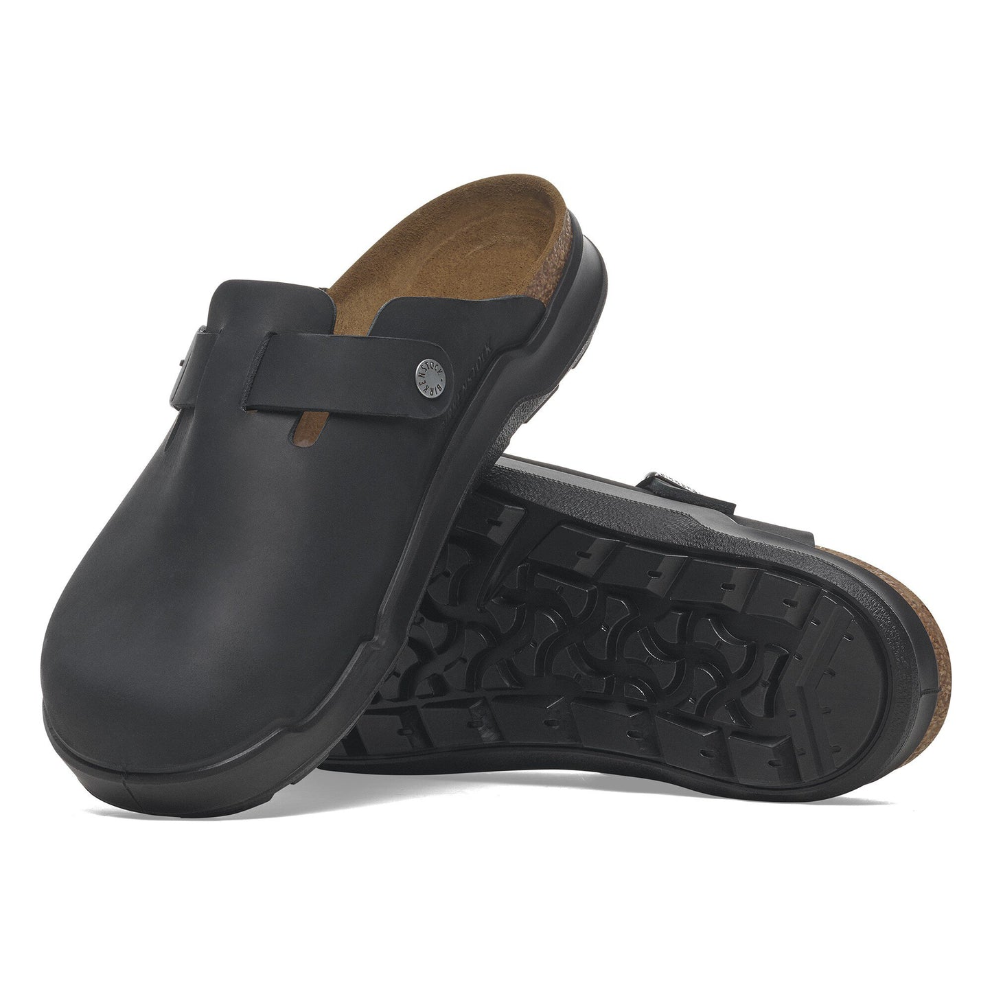 Birkenstock Men's Boston Crosstown Oiled Leather - Black