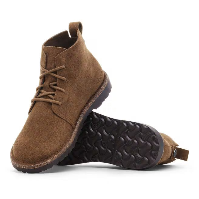 Birkenstock Men's Uppsala Mid Suede Leather Boot - Dark Tea