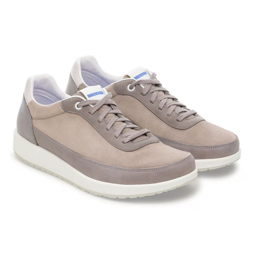 Birkenstock Women's Honnef City Mixed Leather Sneaker - Stone Coin