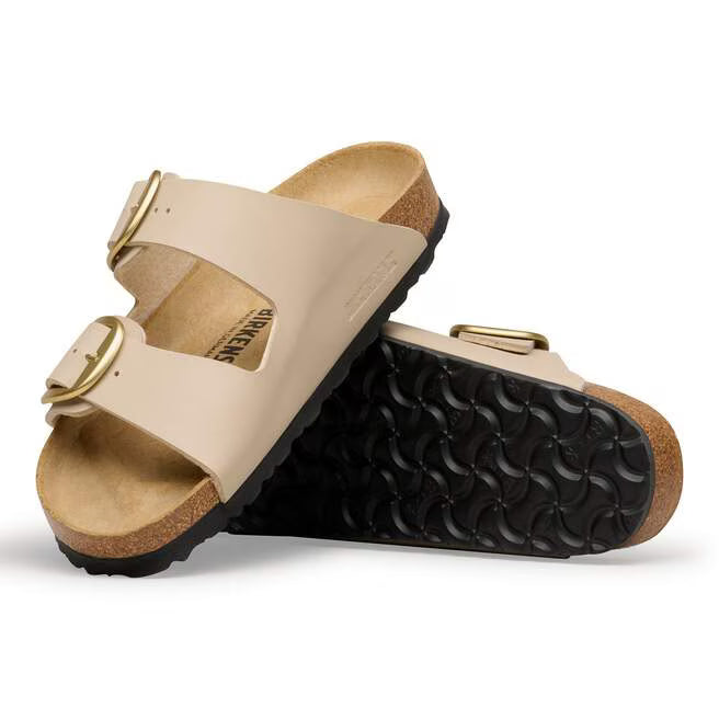 Birkenstock Women's Arizona Big Buckle Birko-Flor Sandal- Sandcastle