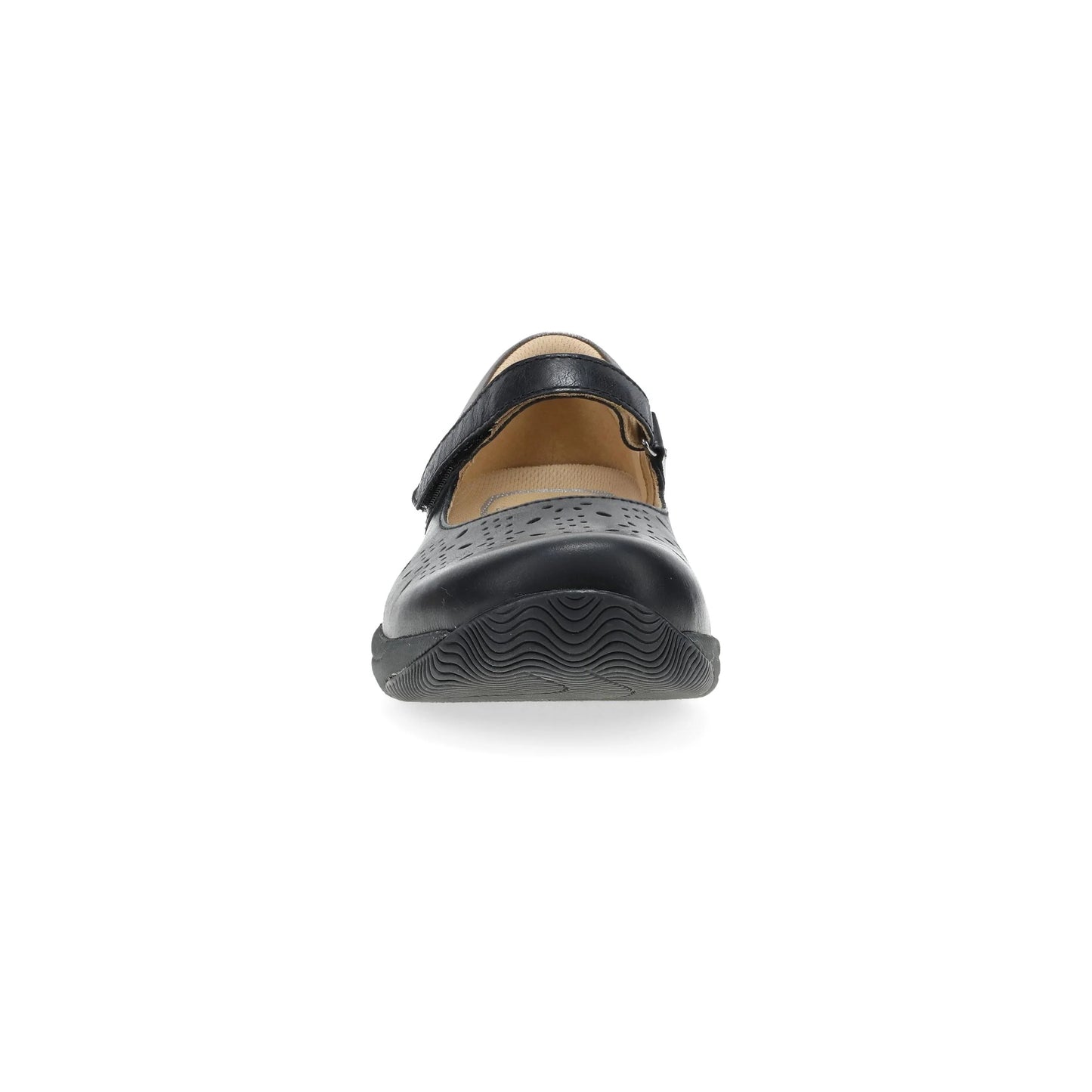 Dansko Stacy Mary Jane Clog - Black Waxy Burnished