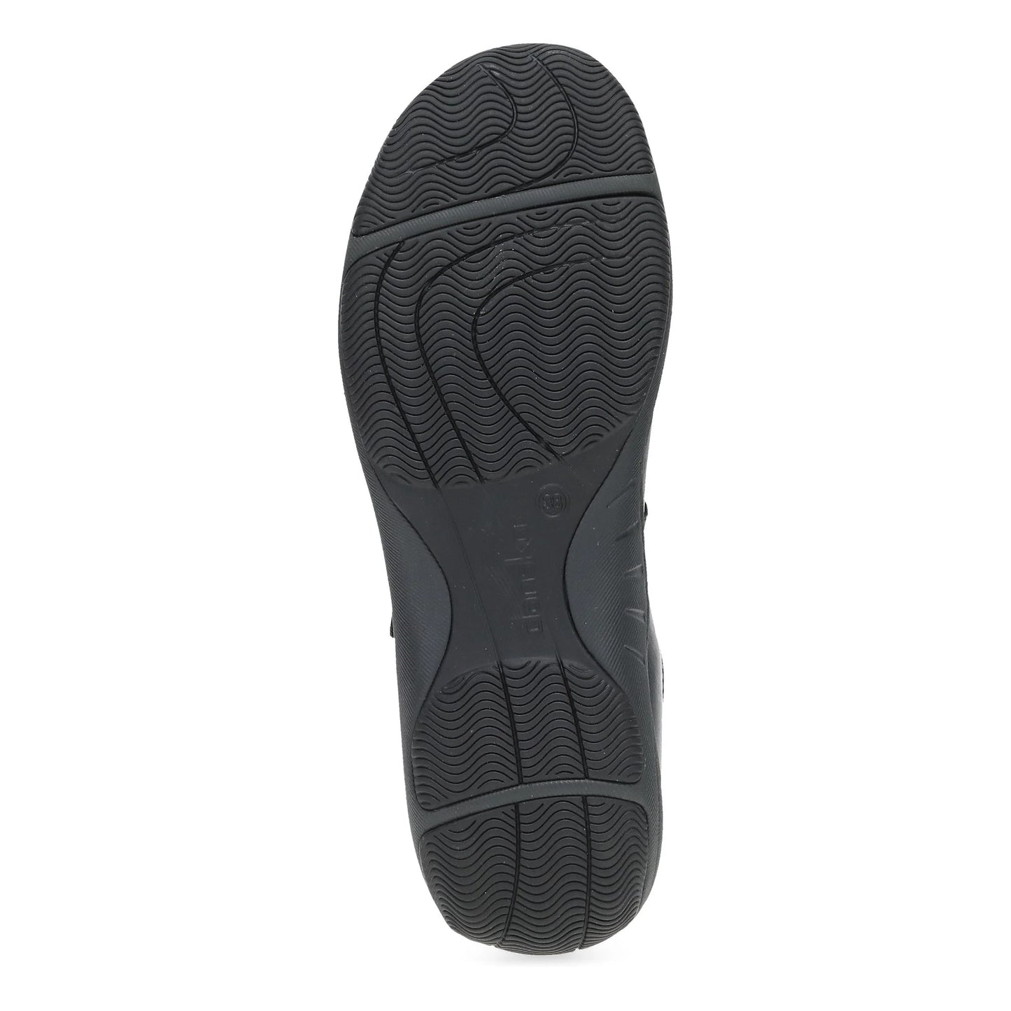 Dansko Stacy Mary Jane Clog - Black Waxy Burnished