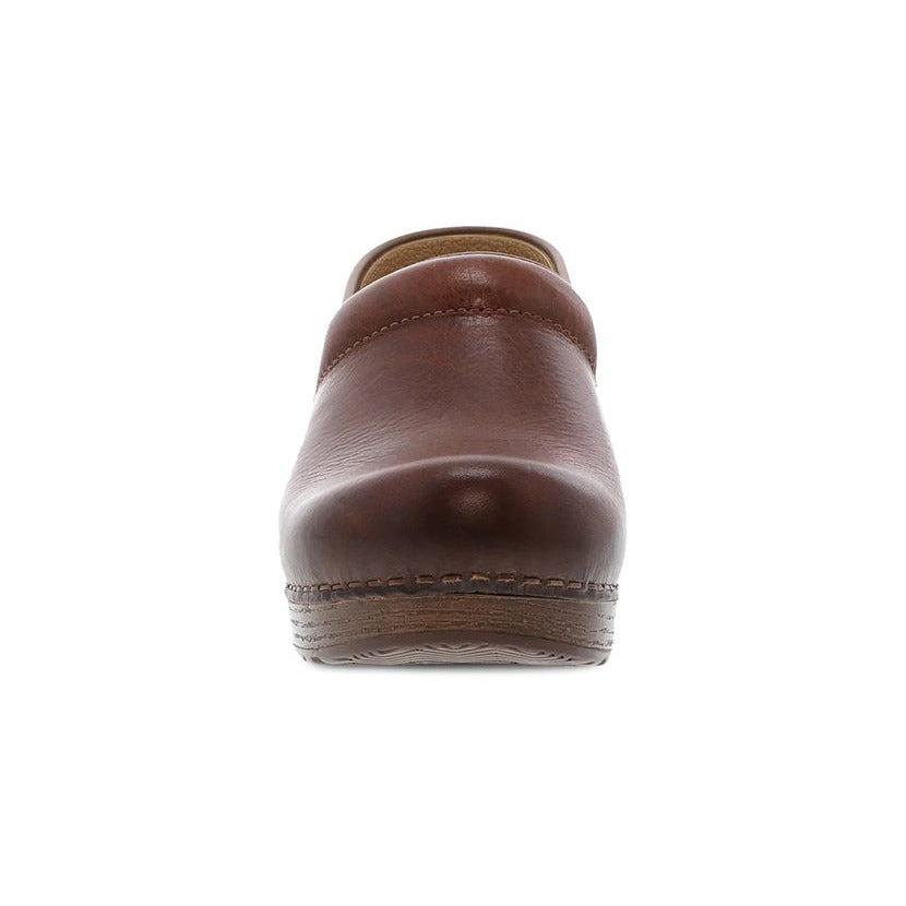 Dansko Women's Professional Full Grain Clog - Saddle