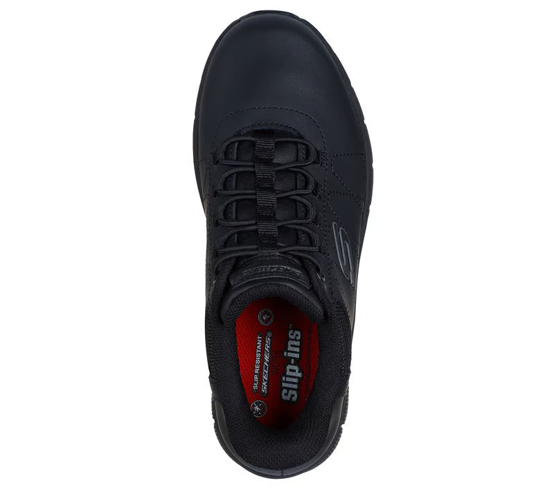 Skechers Women's Work Slip-ins Nappa-Cottonbud Sneakers - Black