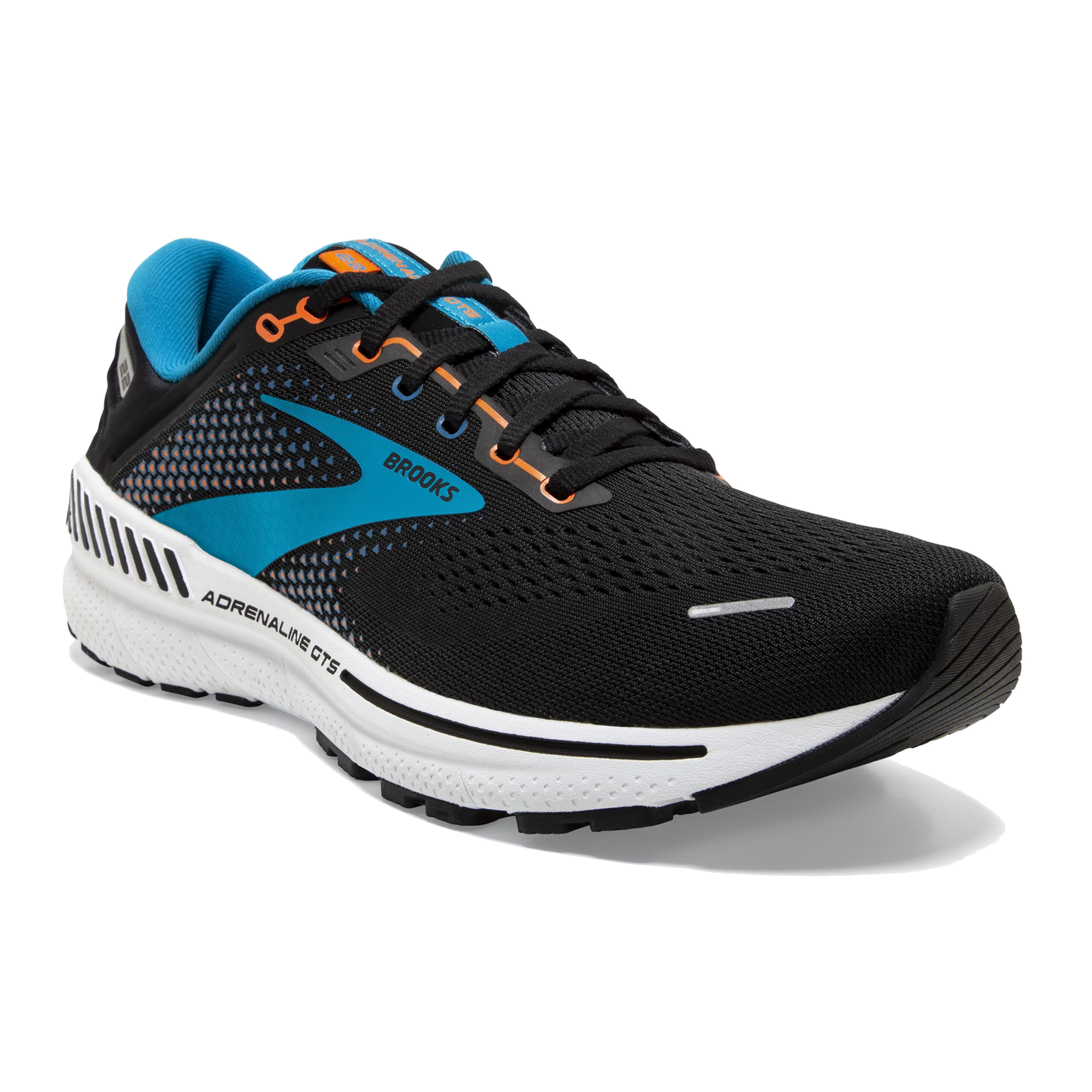 Brooks Men's Adrenaline GTS 22 - Black/Blue/Orange