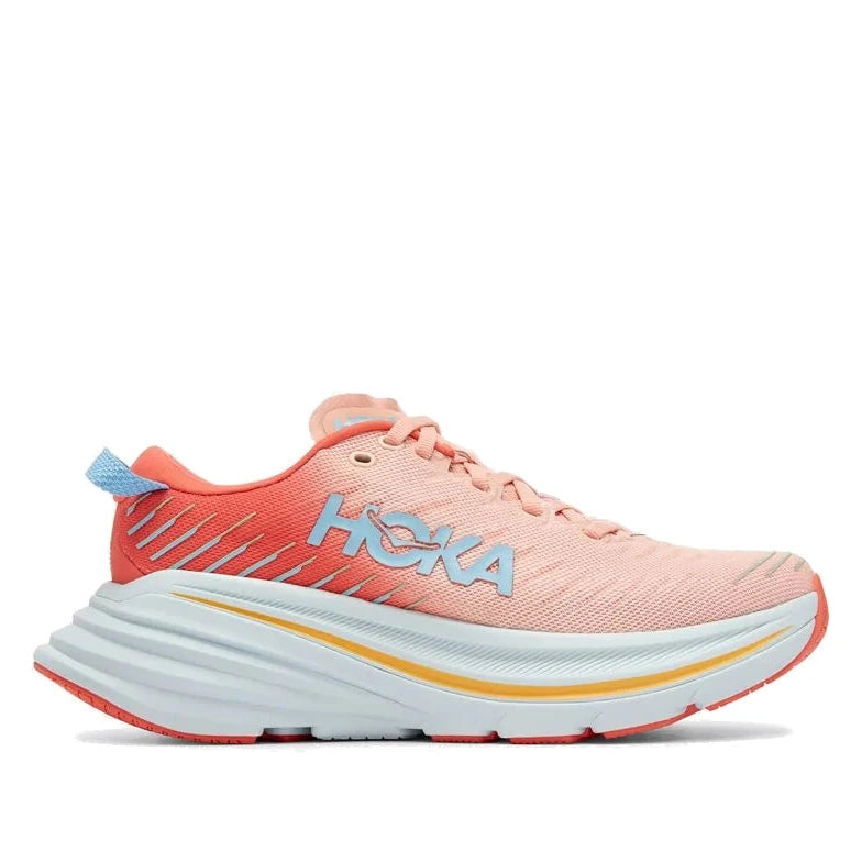 Hoka Women's Bondi X - Camellia Peach Parfait