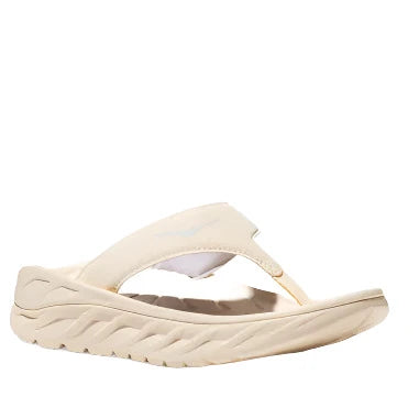 ★HOKA★(W) ORA Recovery Flip★Vanilla Lunar Rock HOKA Women's Ora Recovery Flip Sandal - Vanilla/Lunar Rock