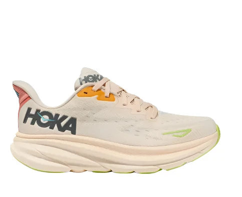 HOKA Women's Clifton 9 Sneaker - Vanilla/Astral