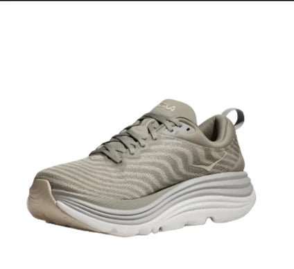HOKA ONE Men's Gaviota 5 Everyday Running Sneaker - Barley/Oat Milk