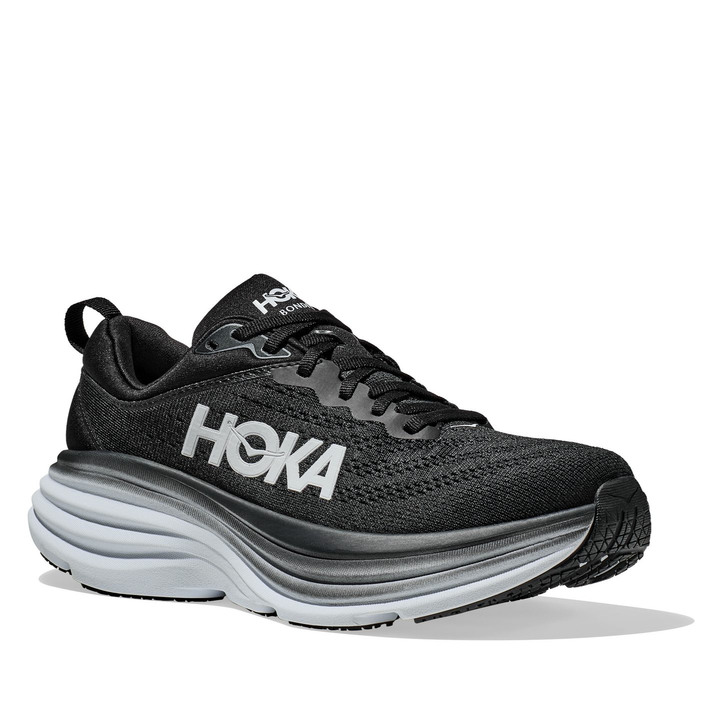 Hoka Women's Bondi 8 - Black/White