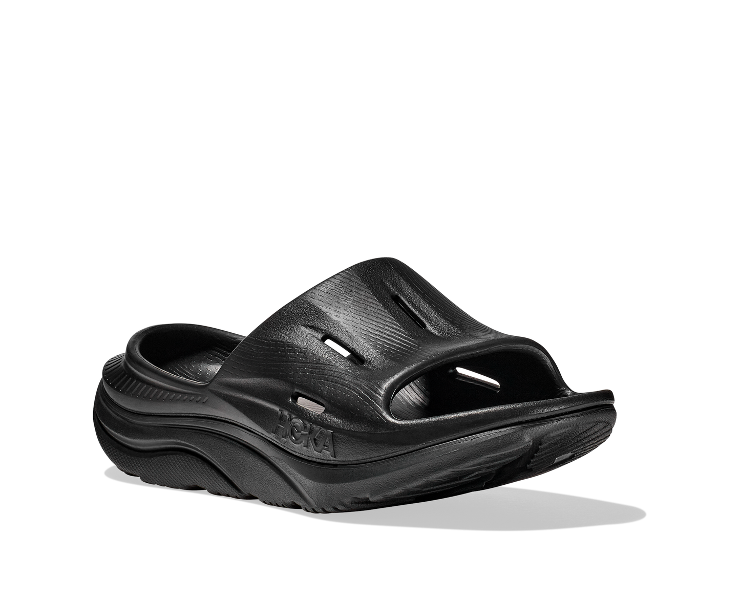 Hoka Ora Recovery Slide 3 - Black/Black