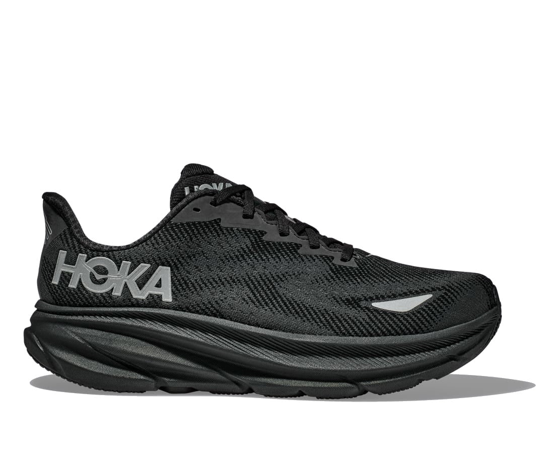 Hoka Men's Clifton 9 GORE-TEX Waterproof - Black/Black