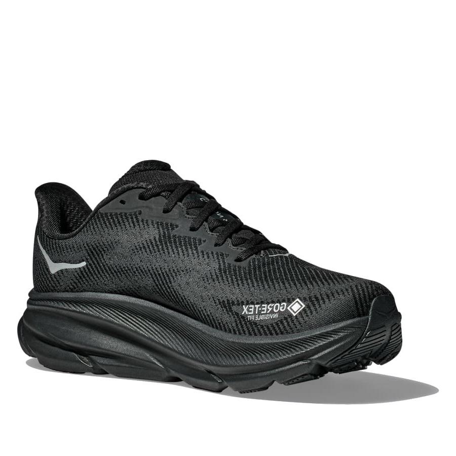 Hoka Men's Clifton 9 GORE-TEX Waterproof - Black/Black