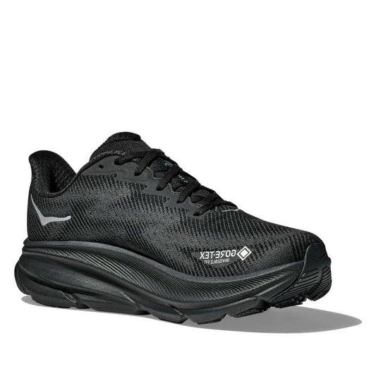 Hoka Men's Clifton 9 GORE-TEX Waterproof - Black/Black