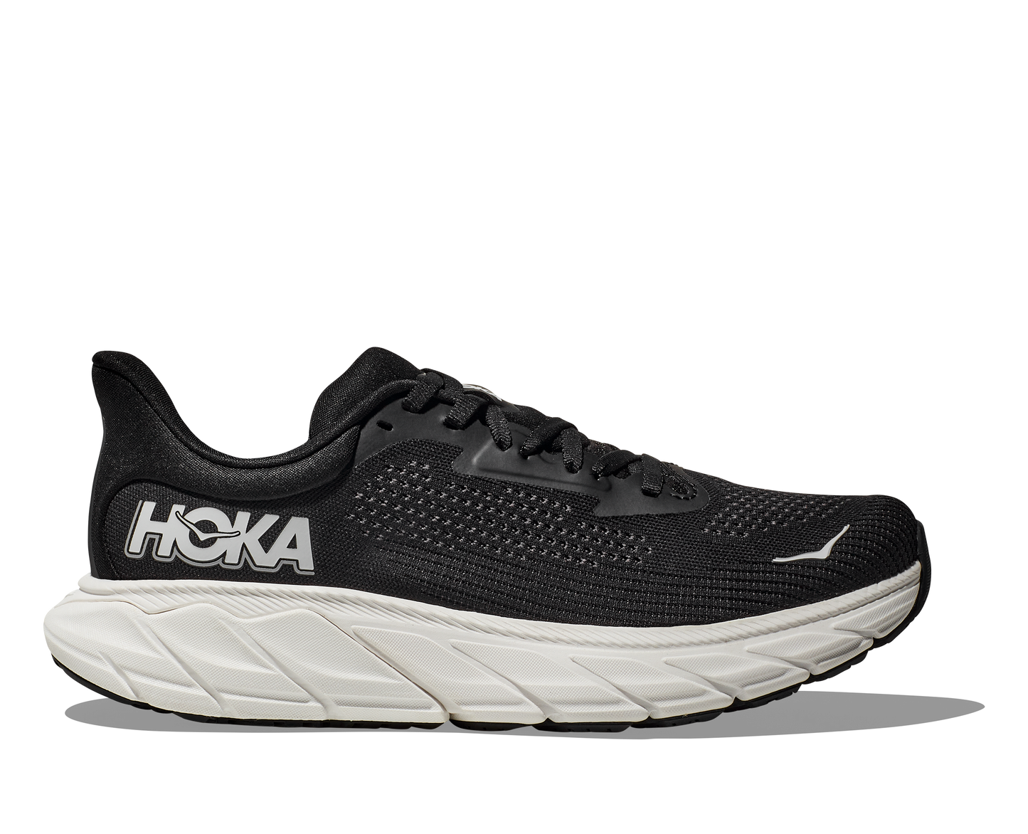 HOKA Men's Arahi 7 Sneaker - Black/White