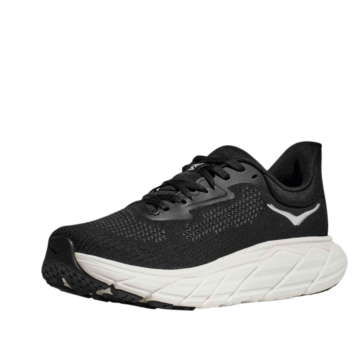 HOKA Women's Arahi 7 Running Shoe - Black/White