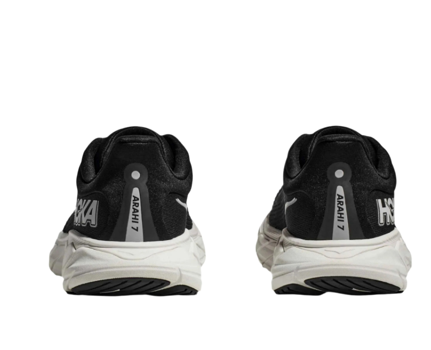 HOKA Women's Arahi 7 Running Shoe - Black/White