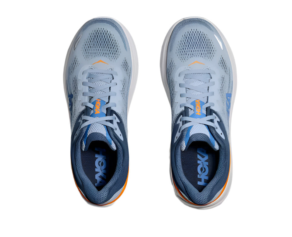 Hoka Men's Cushioned Game-Changer Road Bondi 9 Running Shoes - Drizzle/Downpour