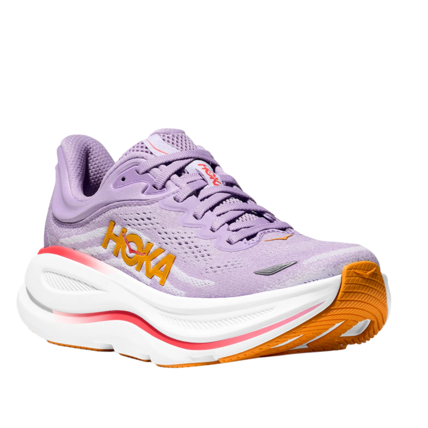 HOKA Women's Bondi 9 Ultra Cushioned Running Shoe - Aster Flower/Starlight Glow