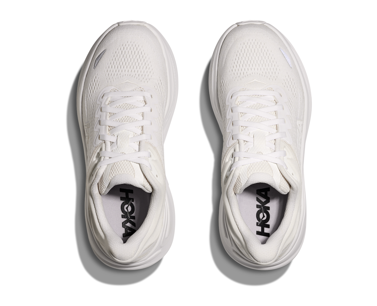 HOKA Women's Bondi 9 Ultra Cushioned Running Shoe - White/White