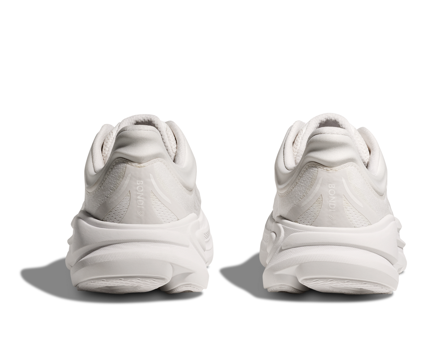 HOKA Women's Bondi 9 Ultra Cushioned Running Shoe - White/White