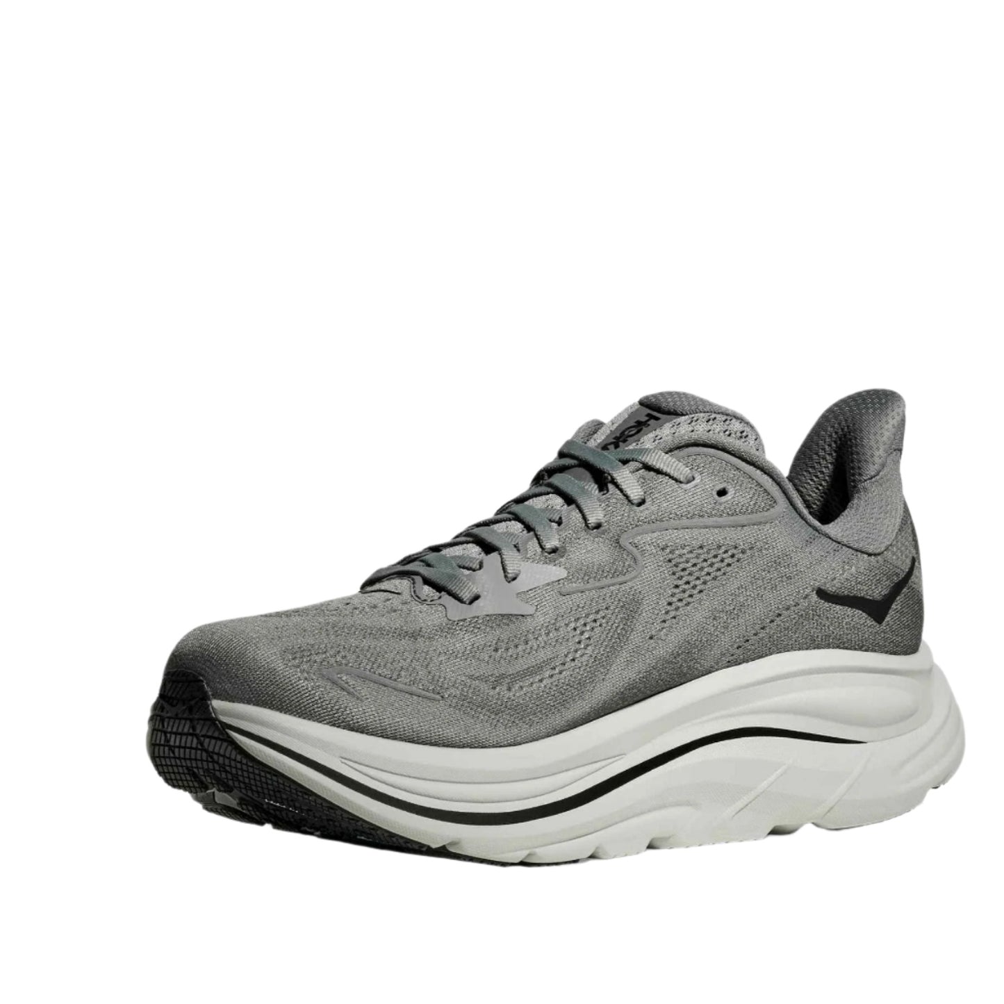 Hoka Men's Clifton 10 Running & Walking Shoes - Galactic Grey/Asteroid