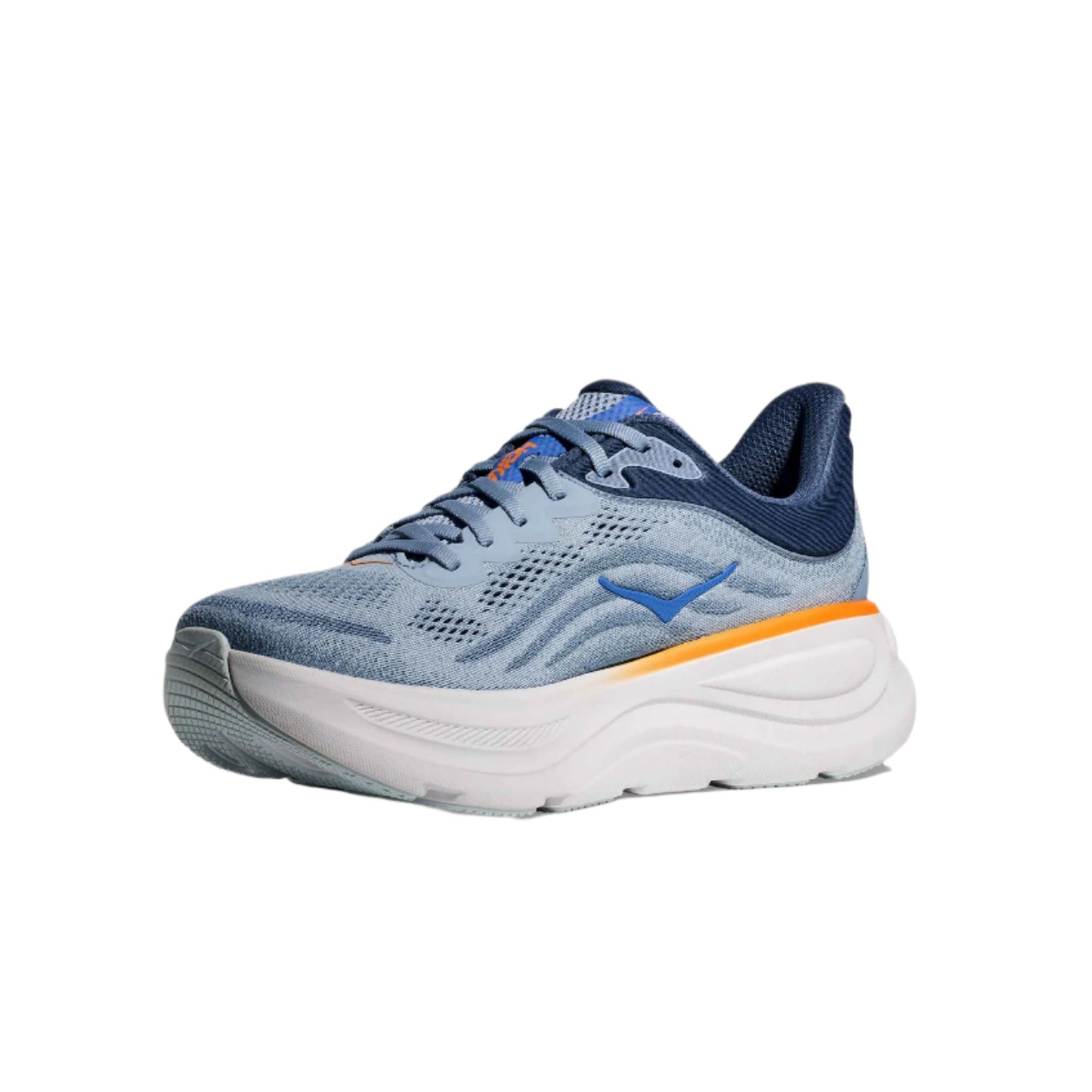 Hoka Men's Cushioned Game-Changer Road Bondi 9 Running Shoes - Drizzle/Downpour