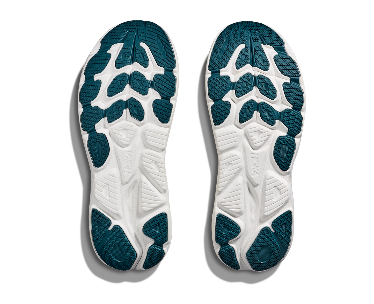 Hoka Men's Clifton 10 Running Shoes - Yellow Gold / Tidal Wave