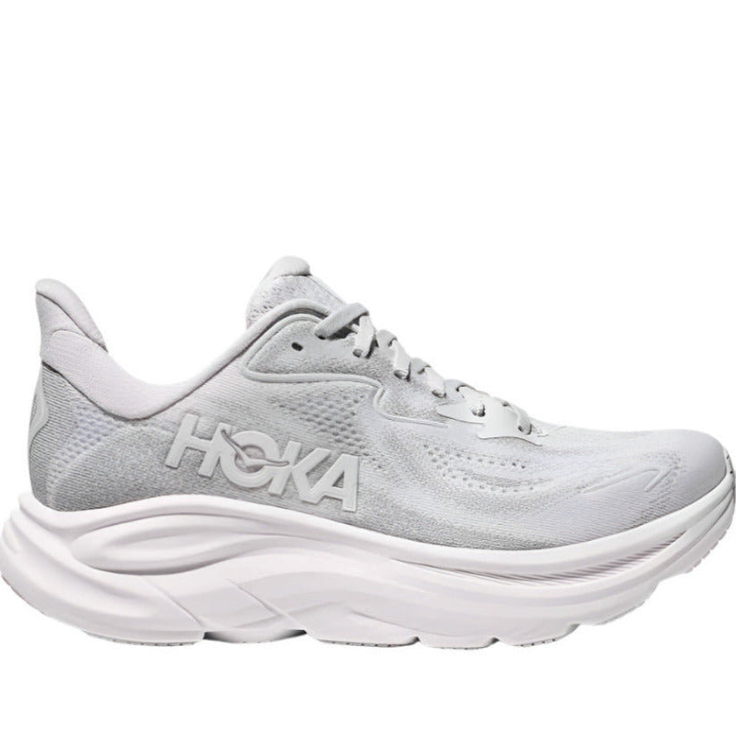 Hoka Women's Clifton 10 Ultralight Cushioned Shoes - Cosmic Grey/Stardust