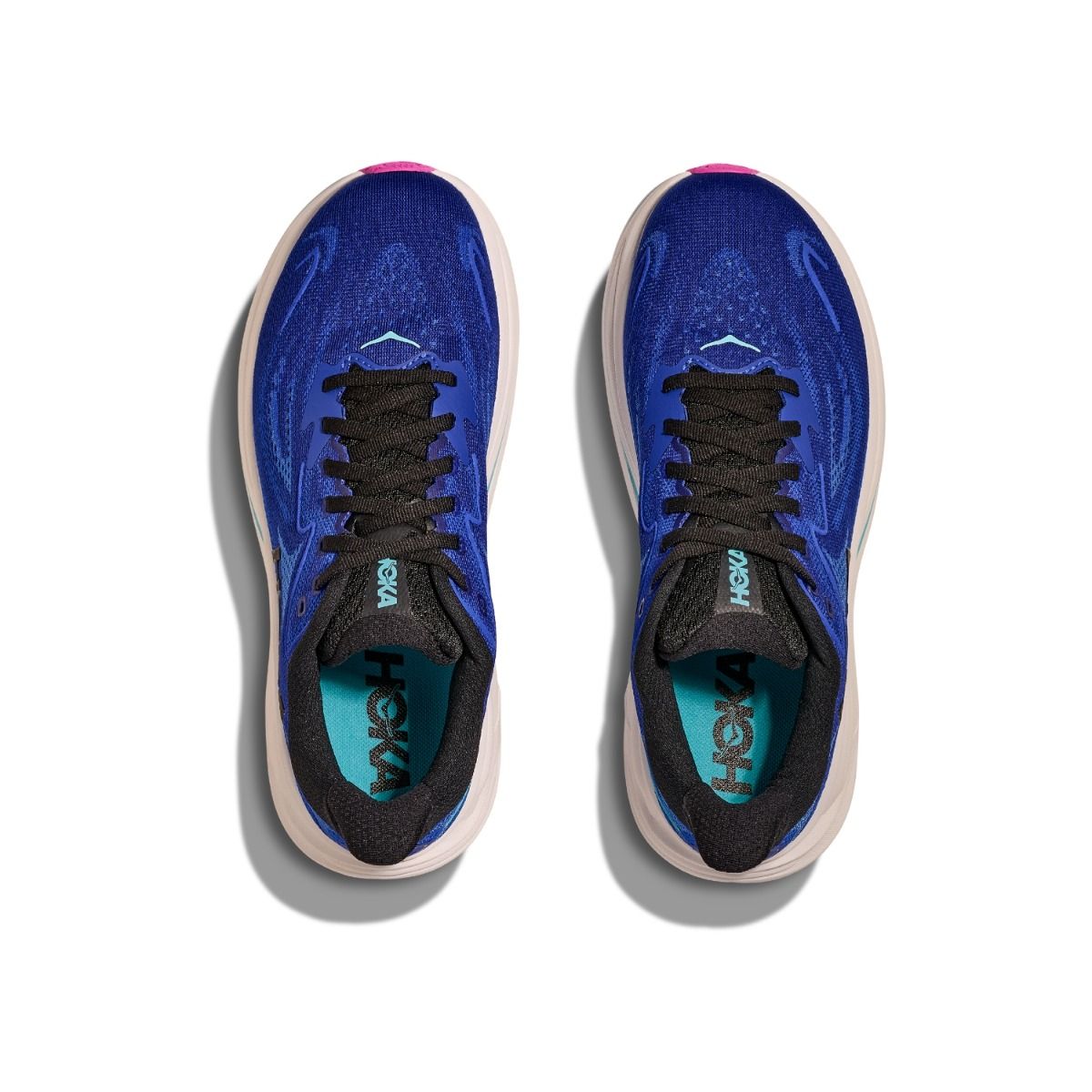 Hoka Women's Clifton 10 Cushioned Running Shoes - Night Sky/Ultramarine