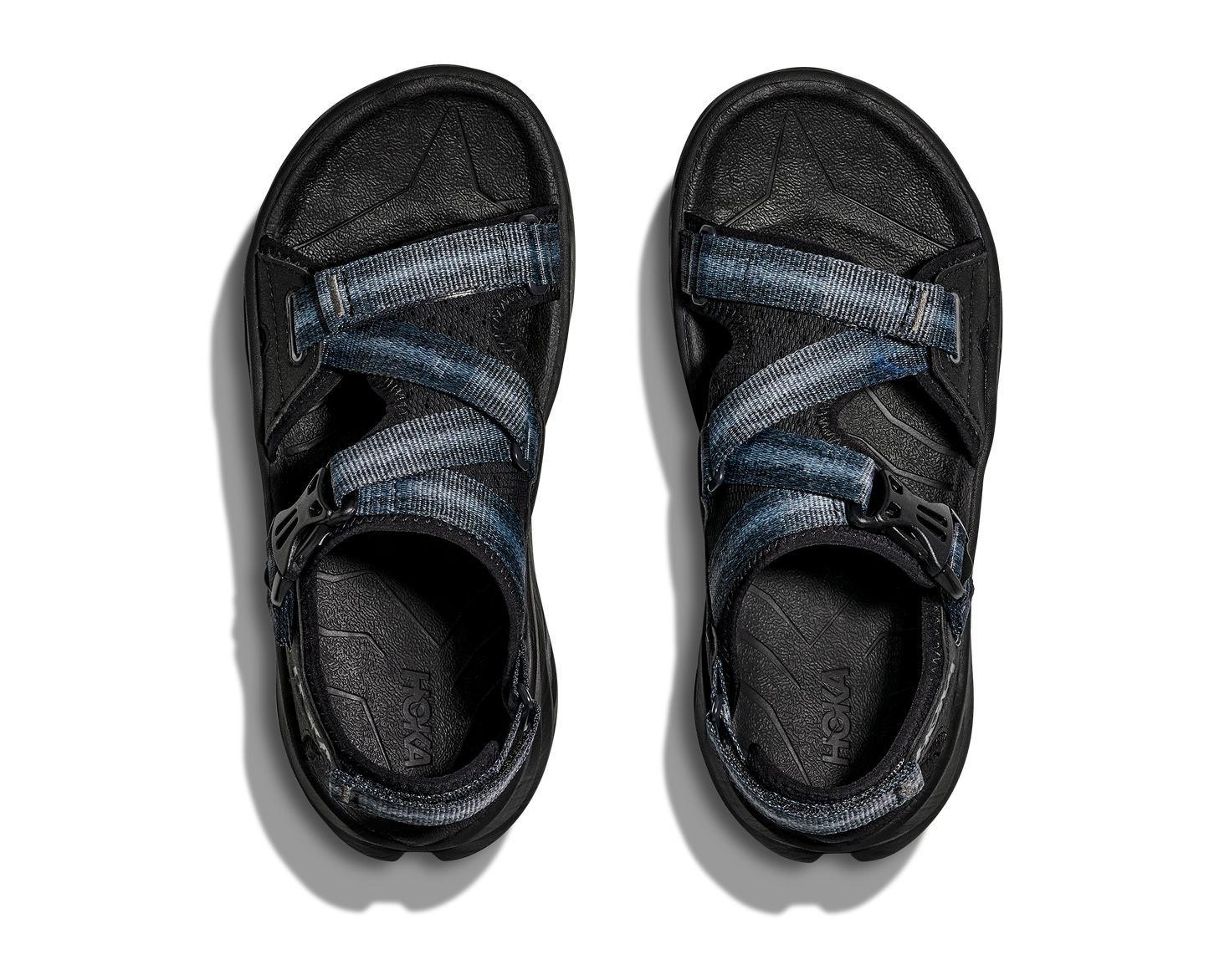 HOKA Women's Infini Adventure Hiking Sandal - Black/Black