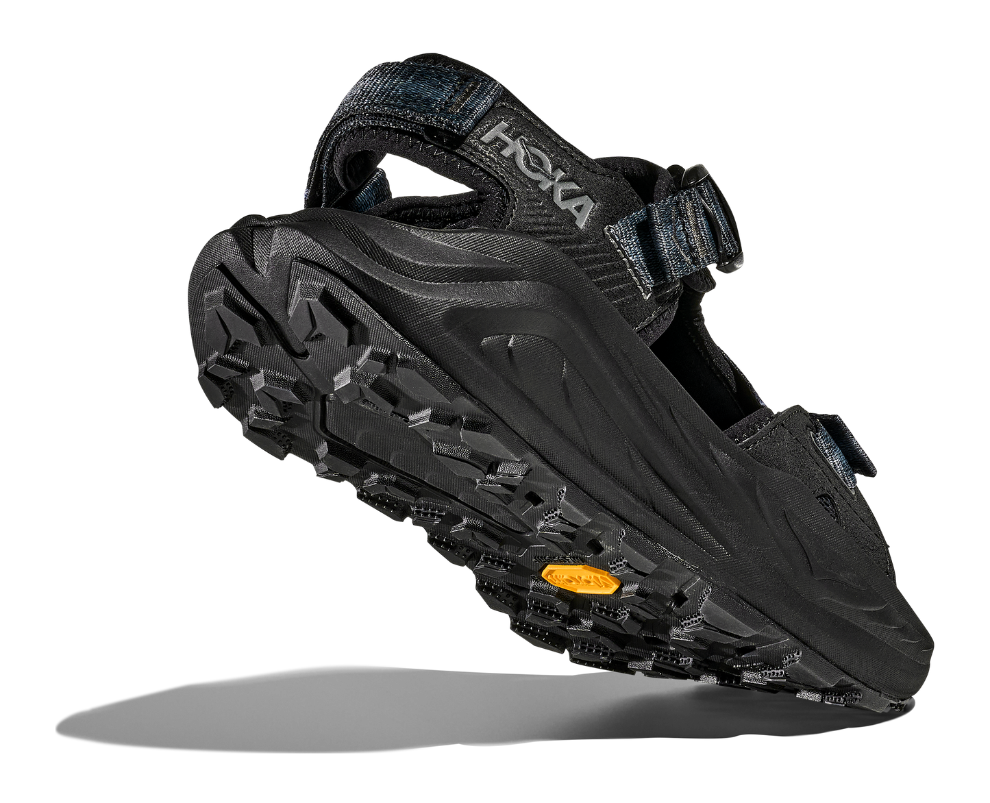 HOKA Women's Infini Adventure Hiking Sandal - Black/Black