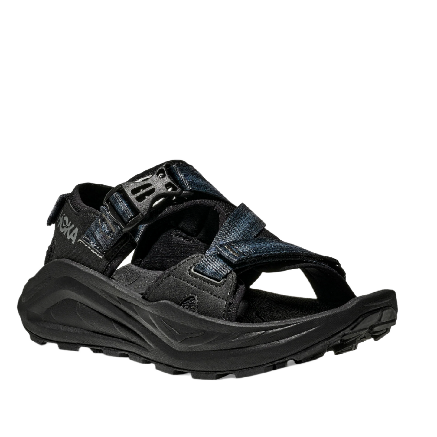HOKA Women's Infini Adventure Hiking Sandal - Black/Black