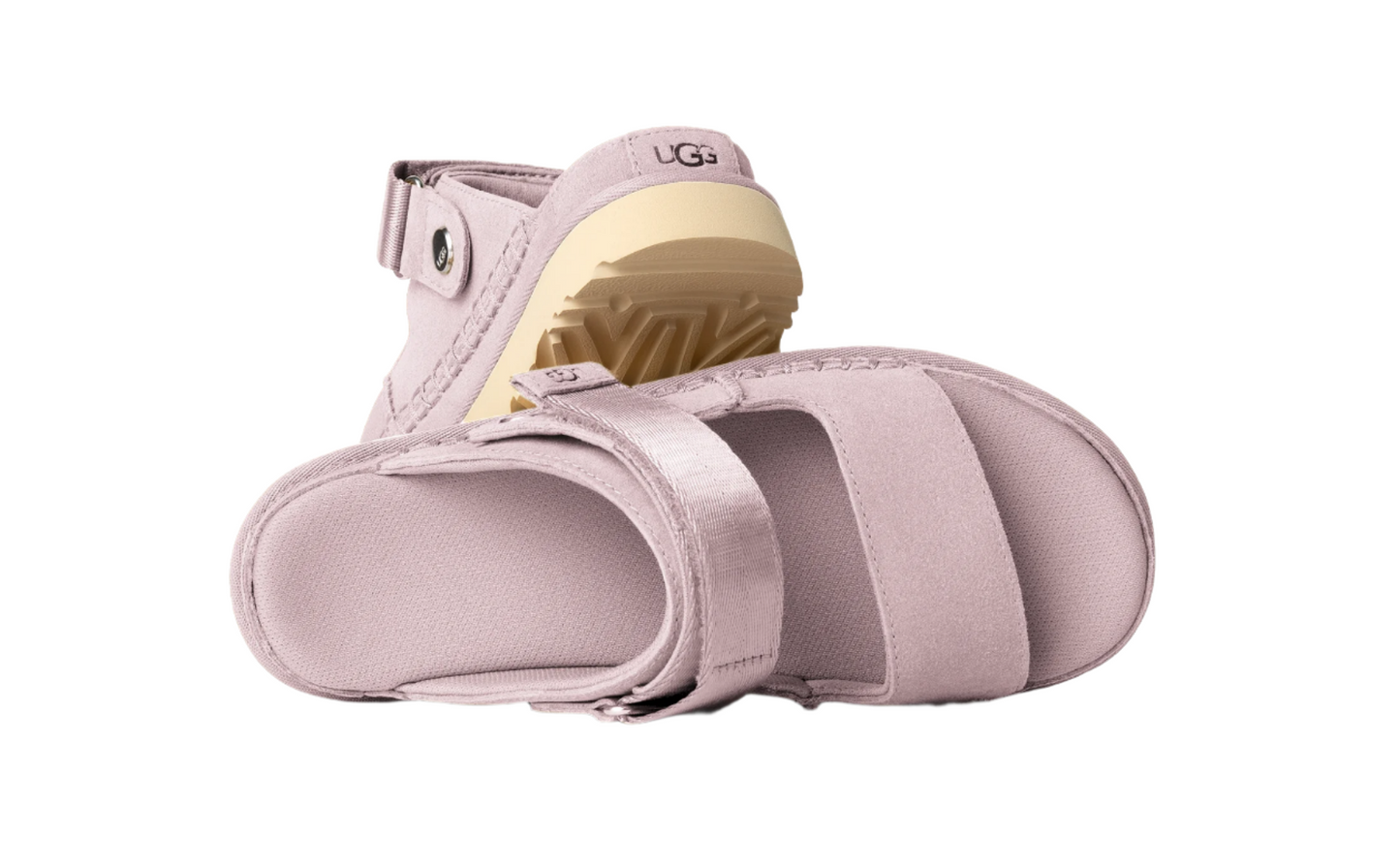 UGG® Women's Goldenstar Glide Sandal - Bay Fog