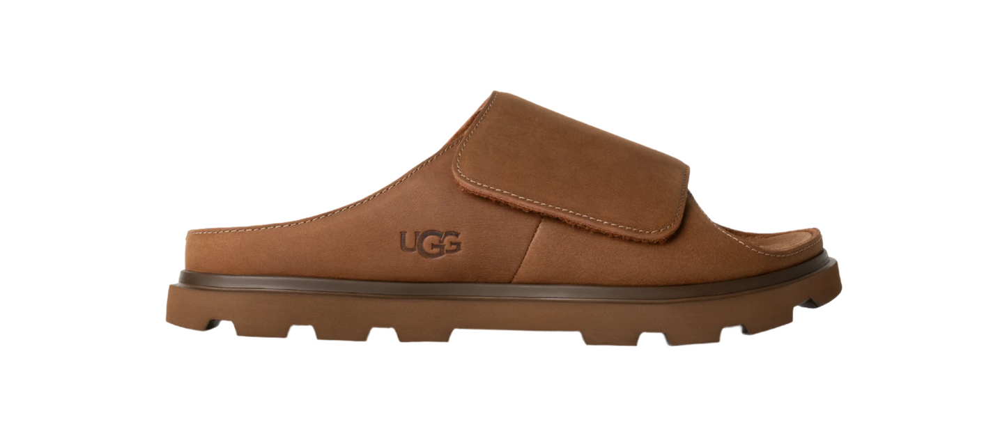 UGG Men's Solano Slide Sandal - Chestnet