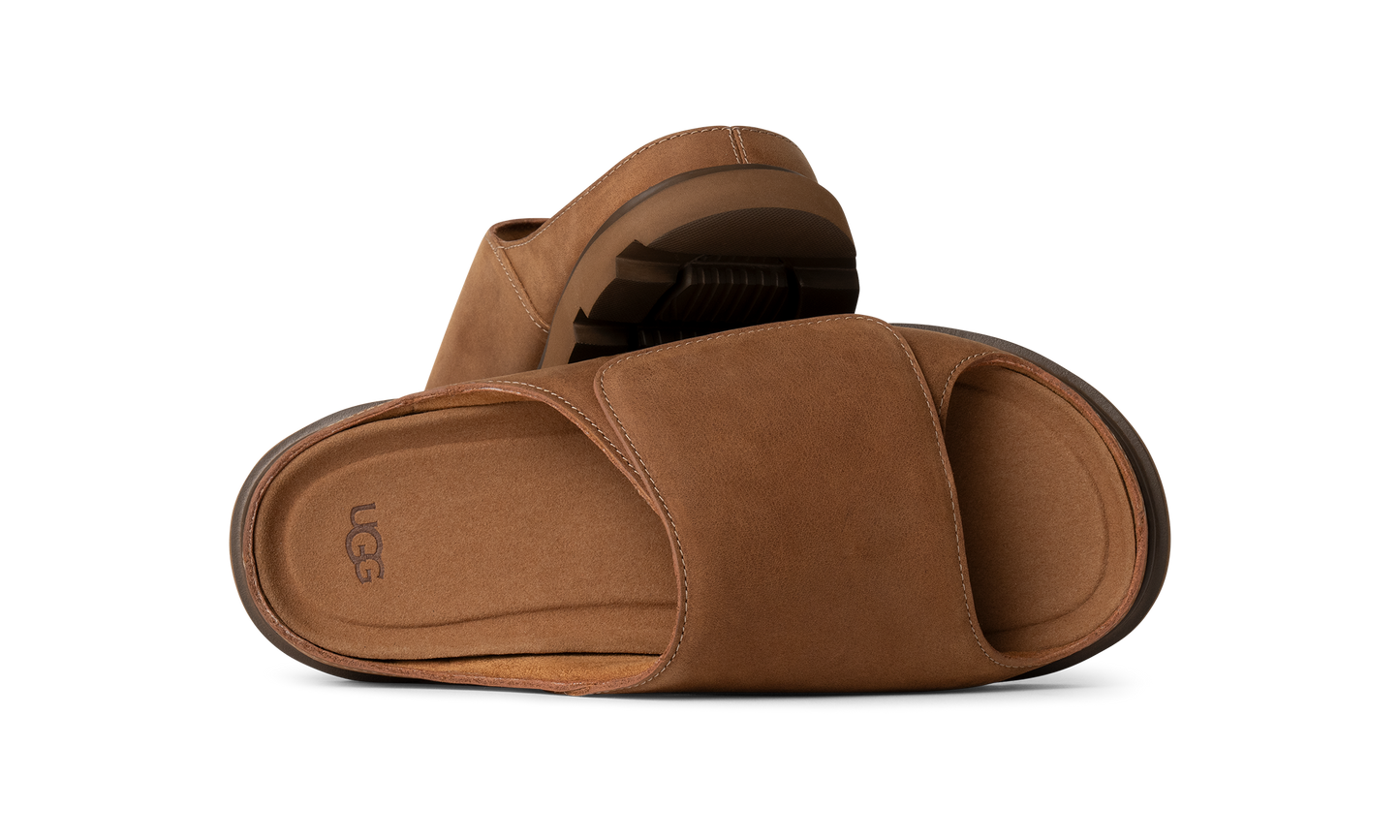 UGG Men's Solano Slide Sandal - Chestnet