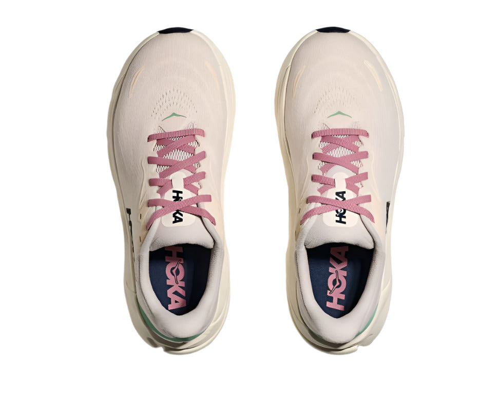 Hoka Women's Arahi 8 Stability Running Shoe - Rose Cream/Alabaster