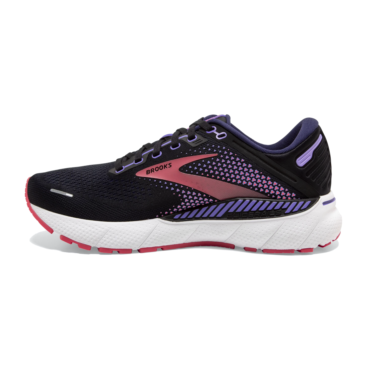 Brooks Women's Adrenaline GTS 22 - Black/Purple/Coral