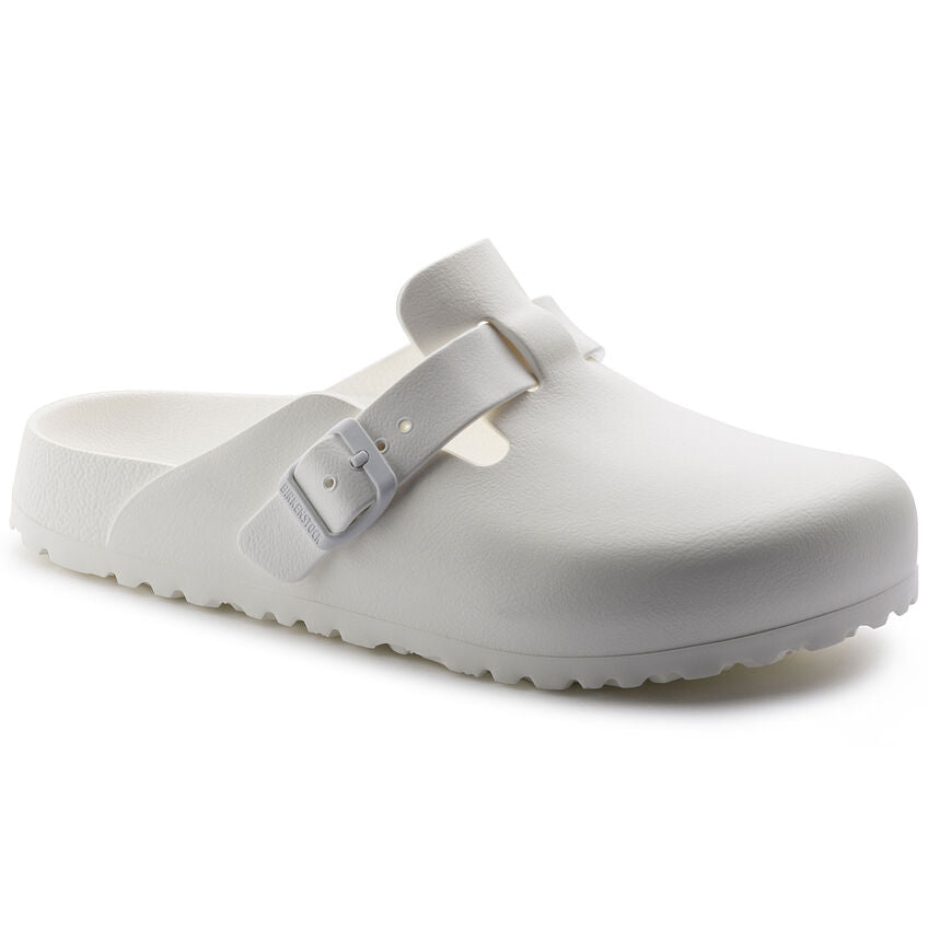 Birkenstock Unisex Boston EVA Essentials (Narrow Width) Clog - White