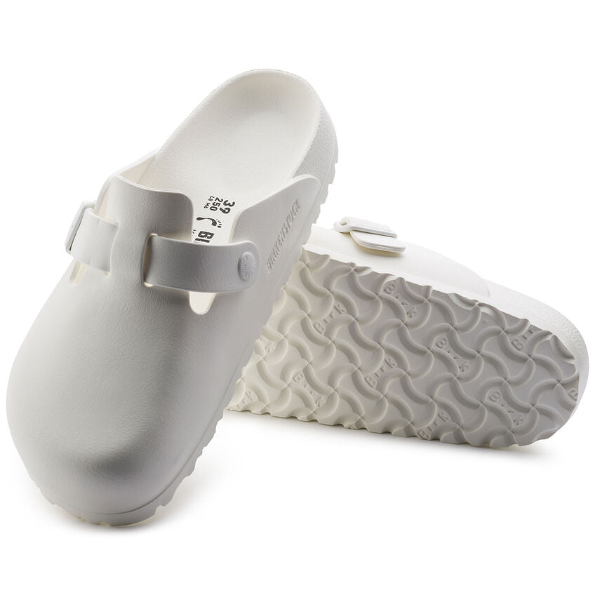 Birkenstock Unisex Boston EVA Essentials (Narrow Width) Clog - White